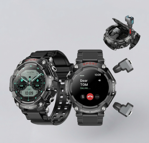 Haino Teko ST-3 Watch Buds – Smartwatch with Wireless Earbuds