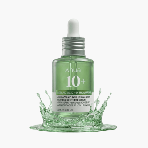 Anua Azelaic Acid 10 Hyaluron Redness Soothing Serum, Facial Serum for Sensitive skin, Hyaluronic Acid, Niacinamide