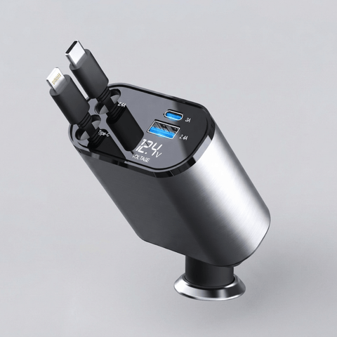 Retractable Car Fast Charger