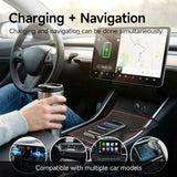 240W SuperCharge 360° Rotating Invisible Stand Detachable 2-in-1 Charging Cable