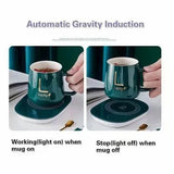 ELECTRIC CUP WARMER WITH SPOON