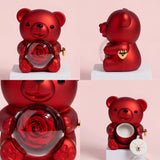 Rose Bear Gift Box - Luxury Valentine's Gift UAE
