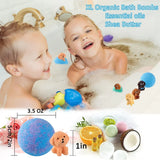Bath Bombs for Kids with Toys Inside , 12 Pieces