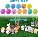 Bath Bombs for Kids with Toys Inside , 12 Pieces