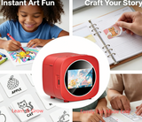 AI Instant Voice Function, Mini Portable Thermal Smart AI Printing