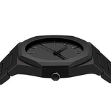 Black Aura Arabic Digital Plastic Strap Quartz Men's Watch
