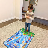 Islamic learning prayer mat for kids | سجادة صلاة تعليمية إسلامية للأطفال