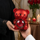 Rose Bear Gift Box - Luxury Valentine's Gift UAE