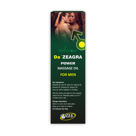 🌿 Da’ Zeagra Power Massage Oil – 25 ml