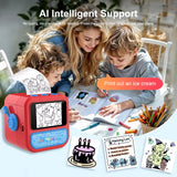 AI Instant Voice Function, Mini Portable Thermal Smart AI Printing