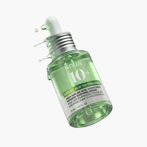 Anua Azelaic Acid 10 Hyaluron Redness Soothing Serum, Facial Serum for Sensitive skin, Hyaluronic Acid, Niacinamide