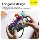 240W SuperCharge 360° Rotating Invisible Stand Detachable 2-in-1 Charging Cable