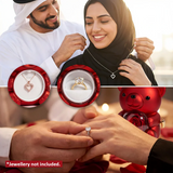 Rose Bear Gift Box - Luxury Valentine's Gift UAE