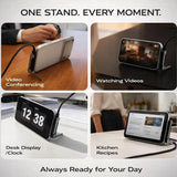 240W SuperCharge 360° Rotating Invisible Stand Detachable 2-in-1 Charging Cable
