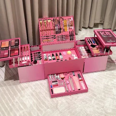 The Advanced Box – 140 complete pieces  makeup | الصندوق المتقدم – 140 قطعة متكاملة لتجربة مكياج وعناية لا مثيل لها
